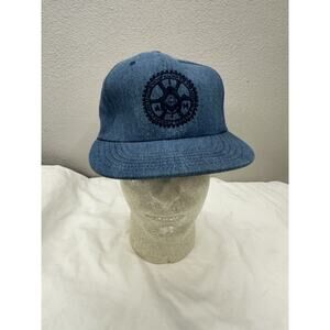 Local Union 1937 Baseball Hat Denim Logo UnionWorker Mechanics and Aerospace VTG